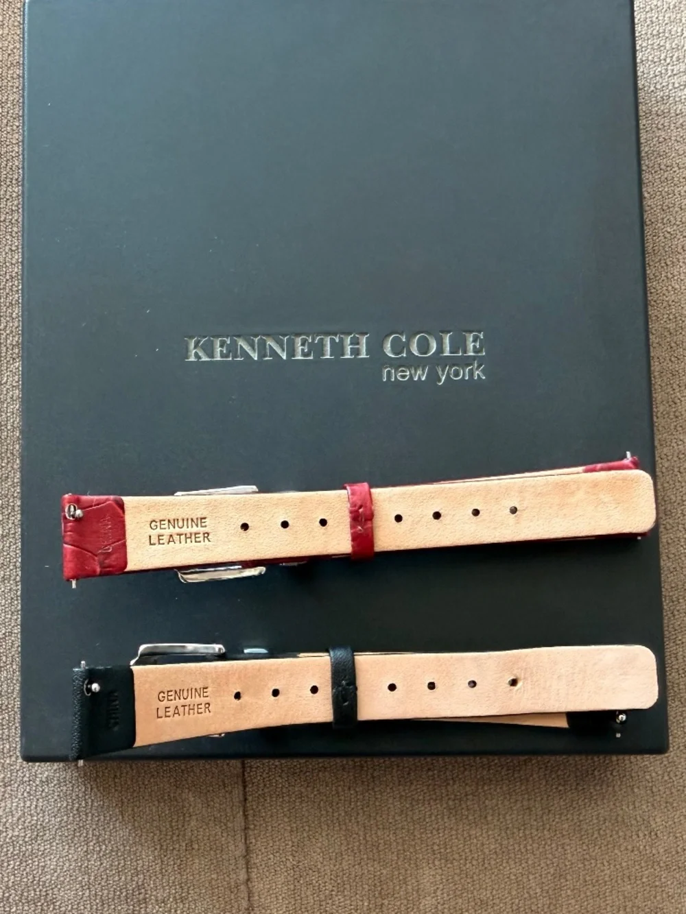 Kenneth Cole NY Leather Replacement Watchbands 14MM